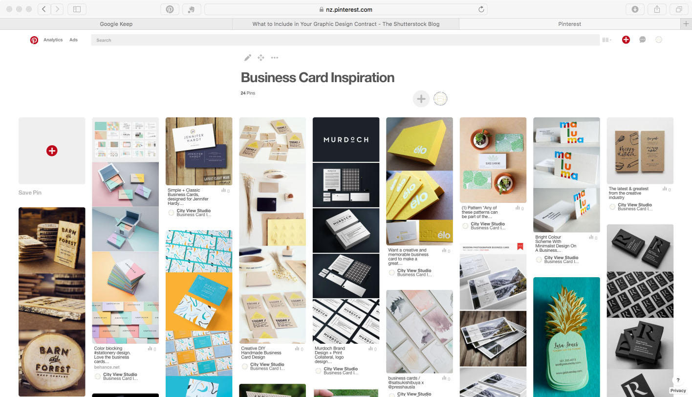 Creative Business Cards on Pinterest